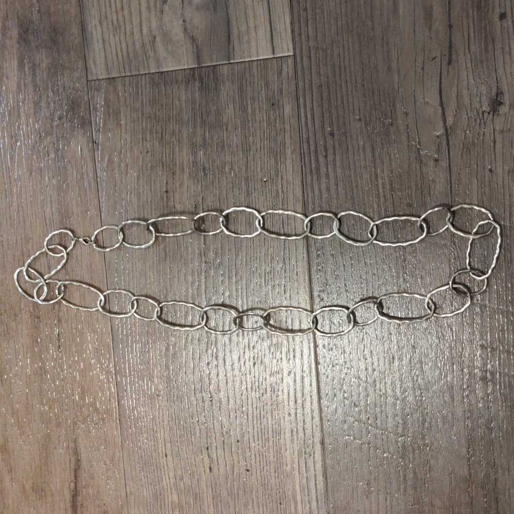 Silver necklace